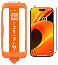 TORRAS Install Master iPhone 17 Pro Screen Protector Installatietray afbeelding