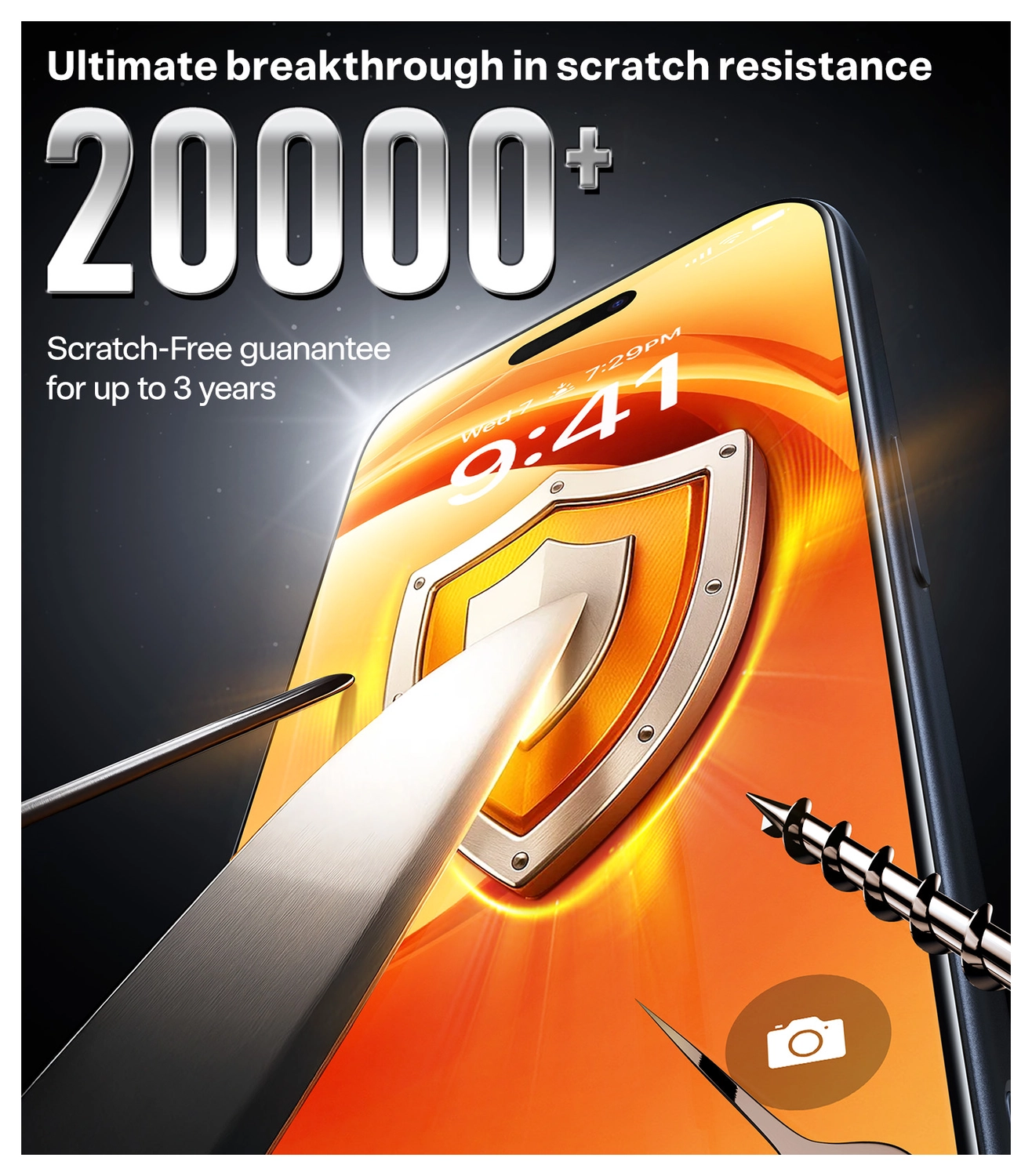 TORRAS Install Master Apple iPhone 17 Pro Max Screen Protector Installatietray afbeelding 6