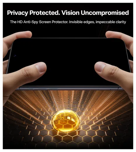 TORRAS Install Master Apple iPhone 17 Privacy Glass Screen Protector afbeelding 6