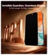 TORRAS Install Master iPhone 17 Pro Privacy Glass Screen Protector afbeelding 8