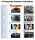 TORRAS LensGuard iPhone Air Camera Protector Tempered Glass Zwart afbeelding 6