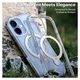 TORRAS Ostand Spin Apple iPhone 17 Hoesje 360° MagSafe Stand Transparant afbeelding 4