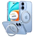 TORRAS Ostand Pro Apple iPhone 17 Hoesje 360° MagSafe Stand Transparant