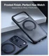 TORRAS Ostand Pro Apple iPhone 17 Pro Hoesje 360° MagSafe Stand Zwart afbeelding 6