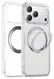 TORRAS Ostand Pro Apple iPhone 17 Pro Hoesje 360° MagSafe Stand Transparant afbeelding 8