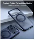 TORRAS Ostand Pro Apple iPhone 17 Pro Hoesje 360° MagSafe Stand Blauw afbeelding 6