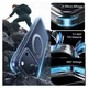 TORRAS Ostand Pro Apple iPhone 17 Pro Max Hoesje 360° MagSafe Stand Transparant afbeelding 3