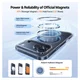 TORRAS Ostand Pro Apple iPhone 17 Pro Max Hoesje 360° MagSafe Stand Transparant afbeelding 6