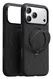TORRAS Q Pro Silicone iPhone 17 Pro Hoesje MagSafe 360° Kickstand Zwart afbeelding 7