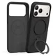 TORRAS Q Pro Silicone iPhone 17 Pro Max Hoesje MagSafe 360° Kickstand Zwart