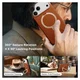 TORRAS Q Pro Leather iPhone 17 Pro Hoesje MagSafe 360° Kickstand Bruin afbeelding 4