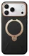 TORRAS Q Pro Leather iPhone 17 Pro Max Hoesje MagSafe 360° Kickstand Zwart afbeelding 2