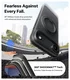 TORRAS O Fitness iPhone Air Hoesje MagSafe 360° Kickstand Zwart afbeelding 2