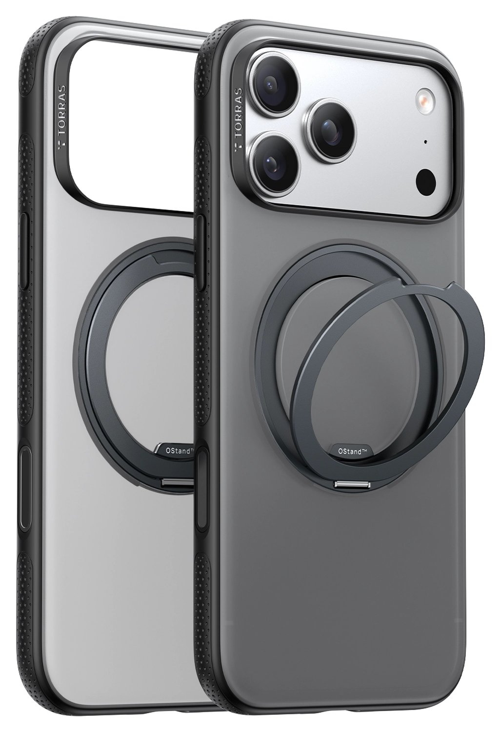 TORRAS O Fitness iPhone 17 Pro Max Hoesje MagSafe 360° Kickstand Zwart afbeelding 8