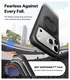 TORRAS O Fitness iPhone 17 Pro Max Hoesje MagSafe 360° Kickstand Zwart afbeelding 2