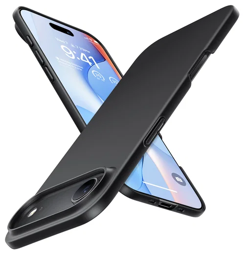 TORRAS Slim Fit Mag Apple iPhone Air Hoesje MagSafe Back Cover Zwart afbeelding 1