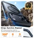 TORRAS Pstand Apple iPhone 17 Pro Max Hoesje MagSafe met Kickstand Zwart afbeelding 2