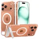 TORRAS Pstand Apple iPhone 17 Pro Max Hoesje MagSafe met Kickstand Transparant