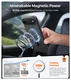 TORRAS Guardian Magnetic iPhone Air Hoesje MagSafe Zwart afbeelding 5