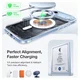 TORRAS Guardian Magnetic iPhone Air Hoesje MagSafe Transparant afbeelding 6
