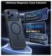 TORRAS Guardian Magnetic iPhone 17 Pro Hoesje MagSafe Back Cover Zwart afbeelding 5