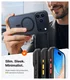 TORRAS Guardian Magnetic iPhone 17 Pro Max Hoesje MagSafe Back Cover Zwart afbeelding 7