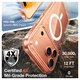 TORRAS Guardian Magnetic iPhone 17 Pro Max Hoesje MagSafe Back Cover Transparant afbeelding 2
