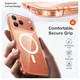 TORRAS Guardian Magnetic iPhone 17 Pro Max Hoesje MagSafe Back Cover Transparant afbeelding 5