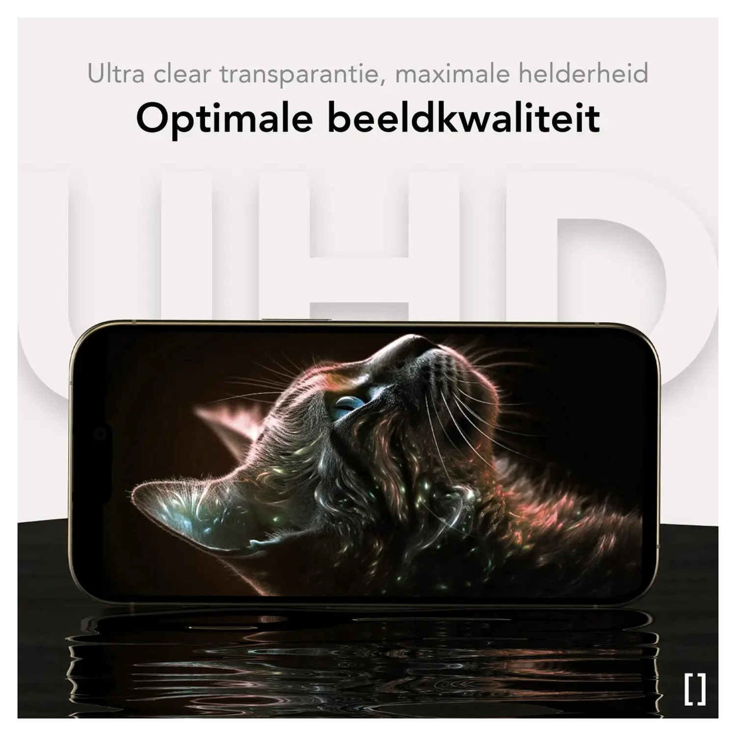 NEKIT Pure iPhone 17 Pro Max Tempered GRS Glass Installatiebox (2-Pack) afbeelding 12