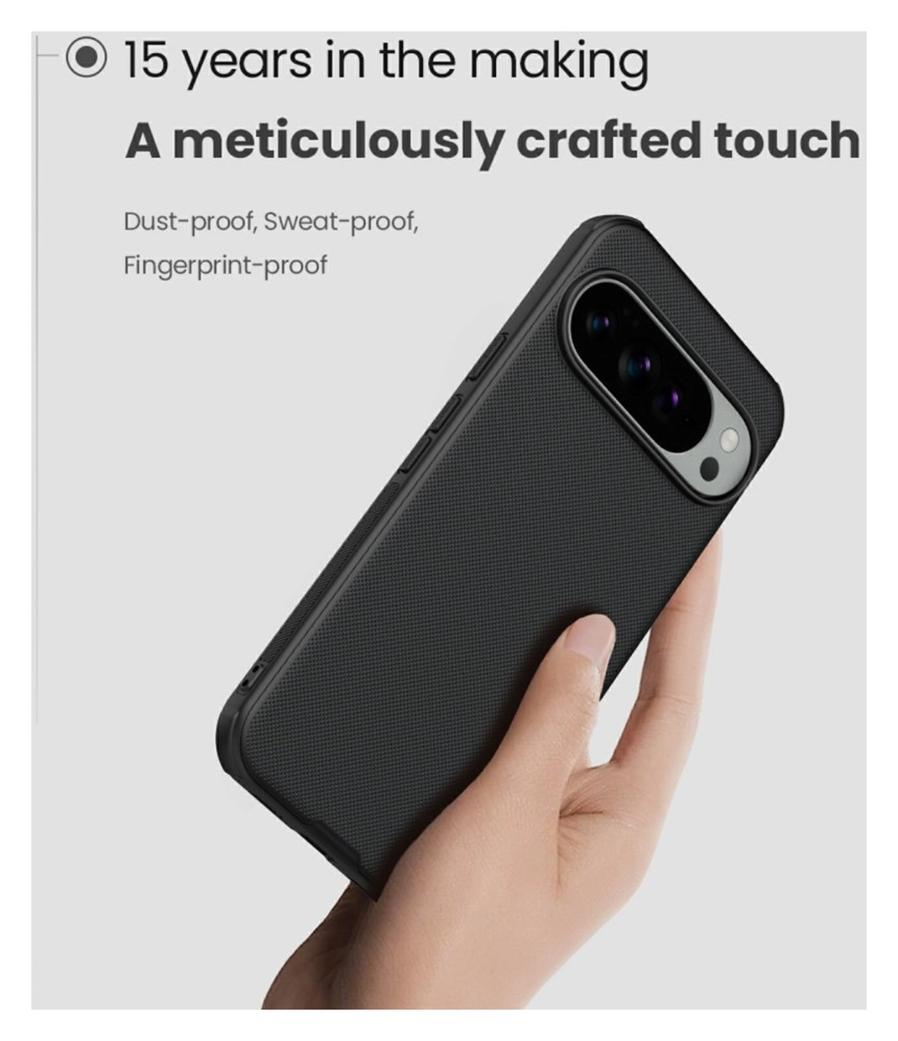 Nillkin Frosted Shield Google Pixel 10 Pro XL Hoesje MagSafe Zwart afbeelding 6