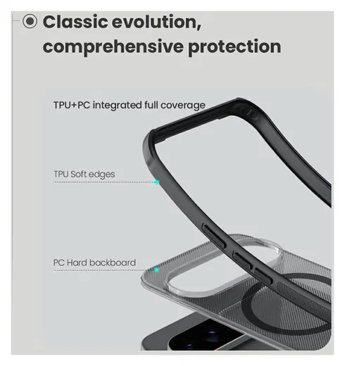 Nillkin Frosted Shield Google Pixel 10 Pro XL Hoesje MagSafe Transparant Zwart afbeelding 8