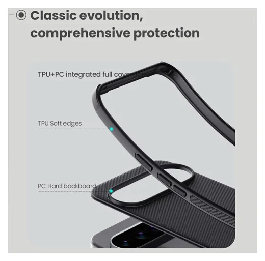 Nillkin Frosted Shield Google Pixel 10 / 10 Pro Hoesje MagSafe Zwart afbeelding 7