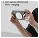 Nillkin Frosted Shield Google Pixel 10 / 10 Pro Hoesje MagSafe Transparant Zwart afbeelding 5