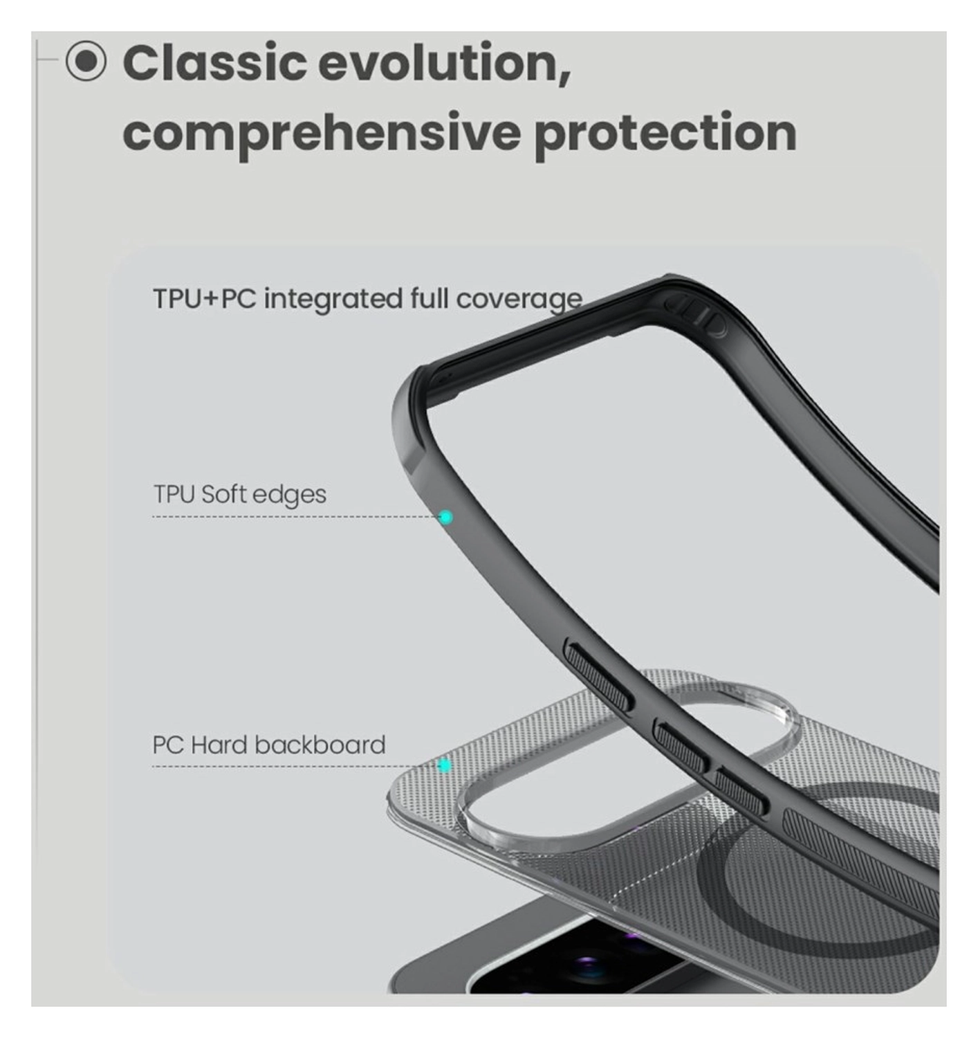 Nillkin Frosted Shield Google Pixel 10 / 10 Pro Hoesje MagSafe Transparant Zwart afbeelding 8
