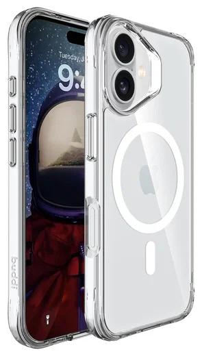 Buddi Core Apple iPhone 17 Hoesje MagSafe Back Cover Transparant afbeelding 9