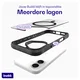 Buddi Hybrid Apple iPhone 17 Hoesje MagSafe Back Cover Transparant Zwart afbeelding 8