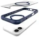 Buddi Hybrid Apple iPhone 17 Hoesje MagSafe Back Cover Transparant Blauw afbeelding 11
