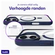 Buddi Hybrid Apple iPhone 17 Hoesje MagSafe Back Cover Transparant Blauw afbeelding 6