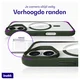 Buddi Hybrid Apple iPhone 17 Hoesje MagSafe Back Cover Transparant Groen afbeelding 6