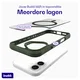 Buddi Hybrid Apple iPhone 17 Hoesje MagSafe Back Cover Transparant Groen afbeelding 8