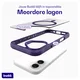 Buddi Hybrid Apple iPhone 17 Hoesje MagSafe Back Cover Transparant Paars afbeelding 8