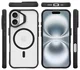 Buddi Hybrid Apple iPhone 17 Hoesje MagSafe Back Cover Matte Zwart afbeelding 10