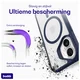 Buddi Hybrid Apple iPhone 17 Hoesje MagSafe Back Cover Matte Blauw afbeelding 3