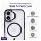 Buddi Hybrid Apple iPhone 17 Hoesje MagSafe Back Cover Matte Blauw afbeelding 7