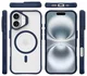 Buddi Hybrid Apple iPhone 17 Hoesje MagSafe Back Cover Matte Blauw afbeelding 10