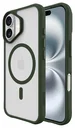 Buddi Hybrid Apple iPhone 17 Hoesje MagSafe Back Cover Matte Groen