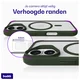 Buddi Hybrid Apple iPhone 17 Hoesje MagSafe Back Cover Matte Groen afbeelding 5