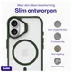 Buddi Hybrid Apple iPhone 17 Hoesje MagSafe Back Cover Matte Groen afbeelding 7