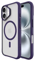 Buddi Hybrid Apple iPhone 17 Hoesje MagSafe Back Cover Matte Paars afbeelding