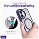 Buddi Hybrid Apple iPhone 17 Hoesje MagSafe Back Cover Matte Paars afbeelding 6
